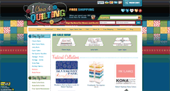 Desktop Screenshot of 1choice4quilting.com